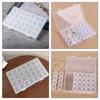 Transparent Jewelry Organizer Box Multi Grid Manicure Storage Case Anti Tarnish Thick Plastic Jewelry Holder Earrings Organizer