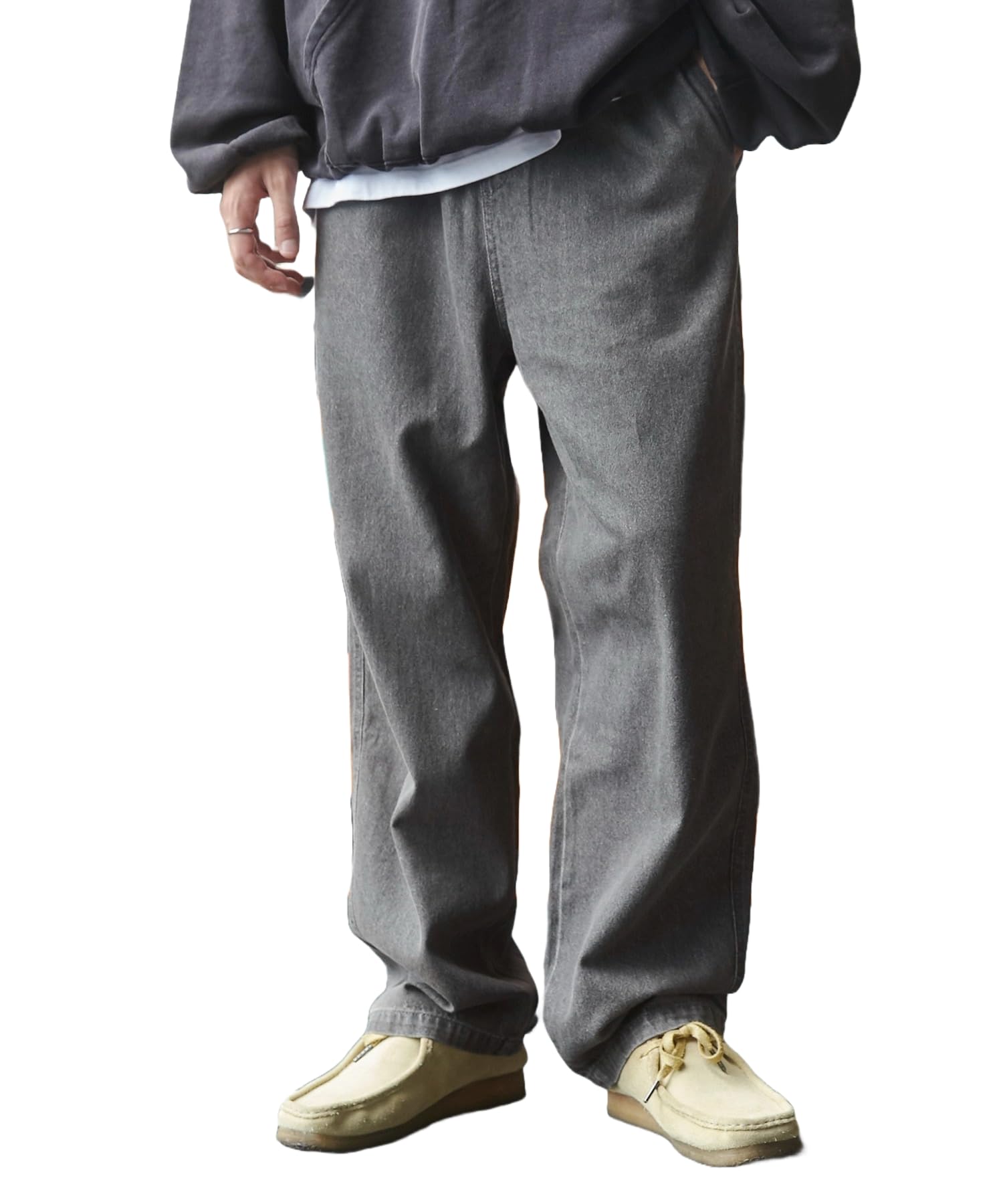 

WEGO Легкие Прямые Широкие Штанины Однотонные Для улицы И Отличный подарок Тип размера D Прямые брюки Мужские брюки, Брюки, Унисекс, Цвет, Уличная одежда, Носить,