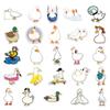 50 Duck Graffiti Cartoon Animal Stickers - Waterproof DIY Decor for Kids: Phone Cases, Suitcases