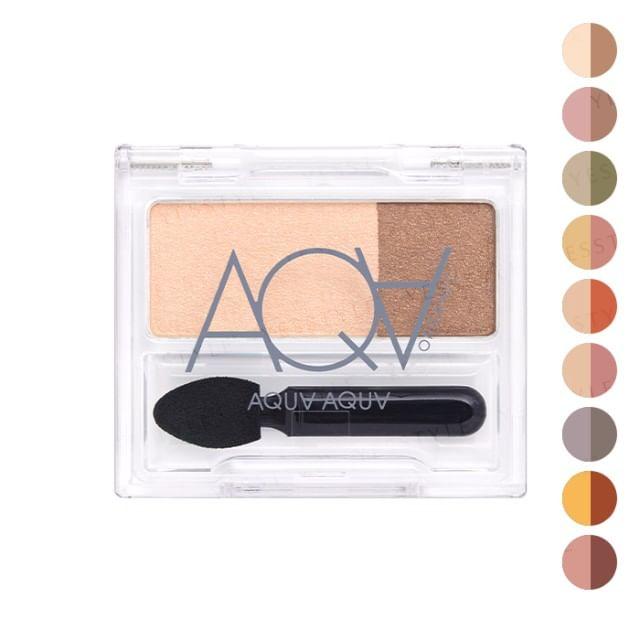 Aqua Aqua - Organic Duo Shadow 02 Peach Brown