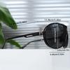2026 New Retro Oval Metal Frame Sunglasses Trendy Street Style Shades Unisex Outdoor Travel Fishing UV Protection Eyewear