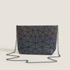 New Geometric Bag Laser Diamond Bag Folding Luminous Chain Bag One Shoulder Crossbody Bag