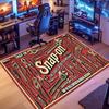 Snap-on Tools Patterned Rug, Suitable for Living Room, Bedroom, Game Room, Computer Room and Home Décor.