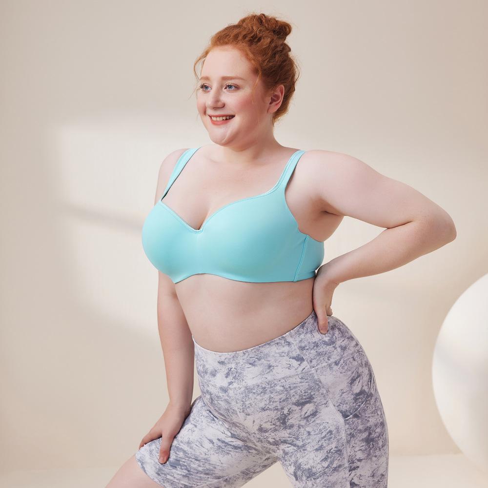 Large Size Underwear Women Gather Large Chest Anti-sagging Bra Full Cup Bra Gather Pair Breast Large Size Bra