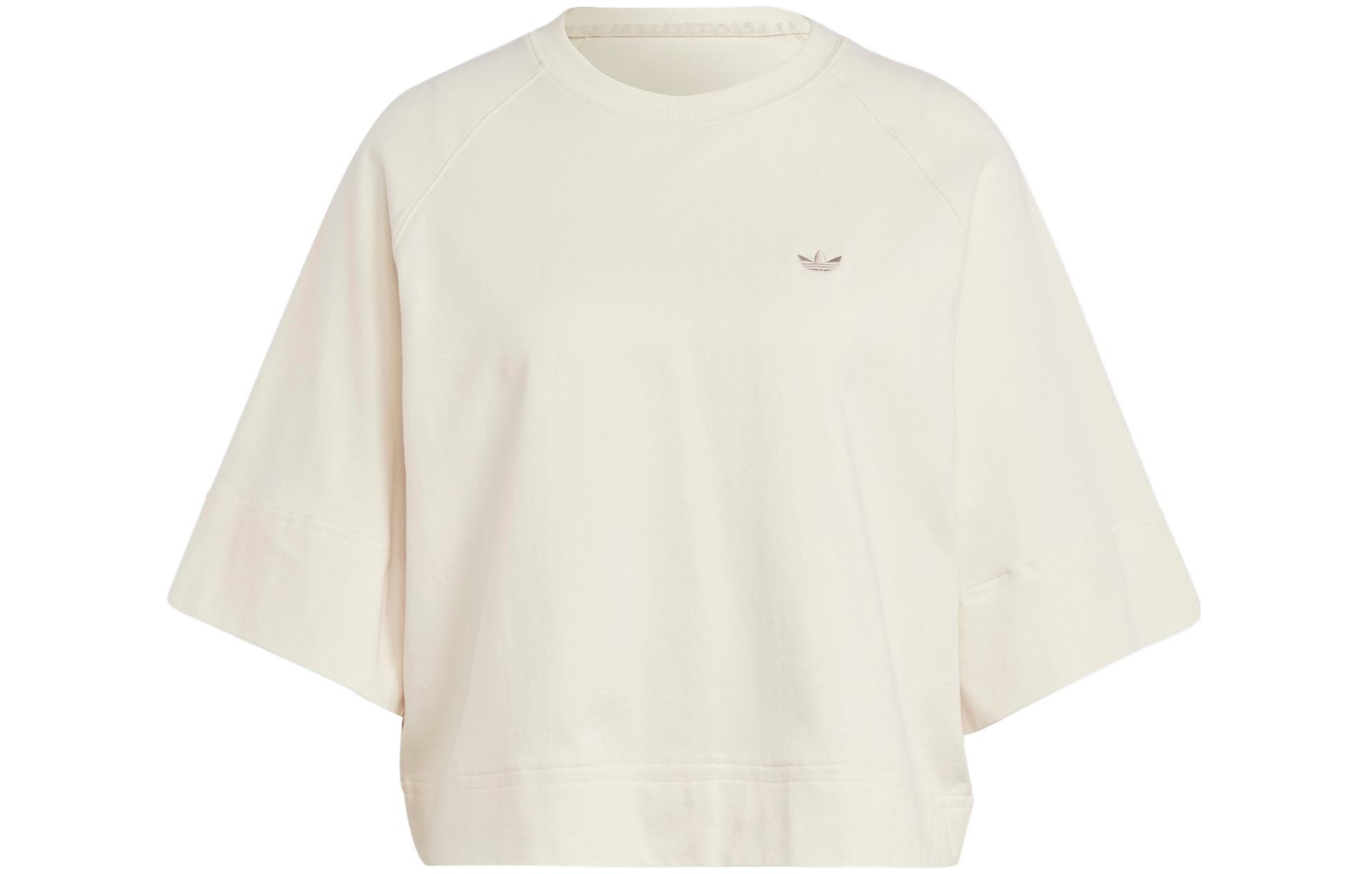 Adidas Originals Essential Raglan Sleeve T Shirt Women s Wonder White IC5252 L