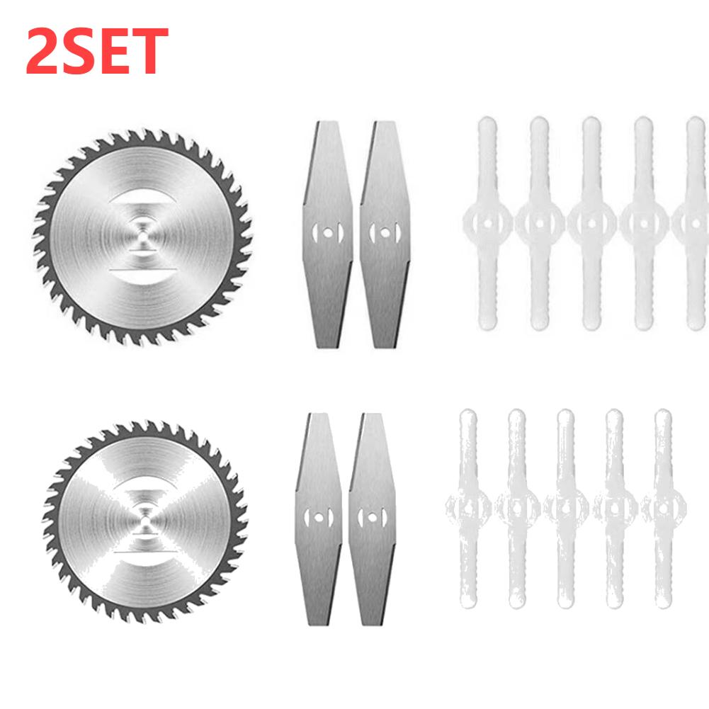 150mm 40 Teeth Metal Grass Trimmer Heads Blade Replacement Weed Eater Saw Blade Lawn Mower Fit Accessory for Garden Power Tool