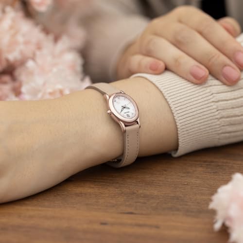 [Ceas Seiko] Ceas Seiko Selection 2025 SAKURA Blooming Ediție Limitată SWFA208 Bej pentru femei