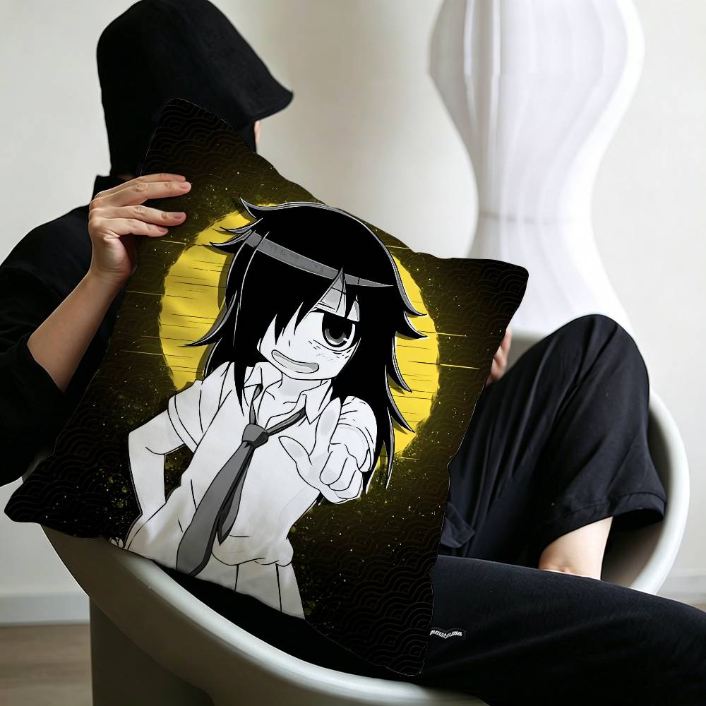 Cute KKuroki TomokoS Pillowcase toon Gift Cushion Cover Bedroom Home Sofa Chair Seat Decor pillow case