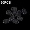 60/1 Stück DIY Staubschutzstecker Transparenter Ladeanschluss Staubschutzstecker für iPhone Typ C Stecker Stopper Schutzkappe Handy Anhänger