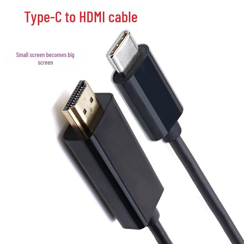2m Type-C To HDMI 4K Projection Cable for Mobile To Monitor Connection