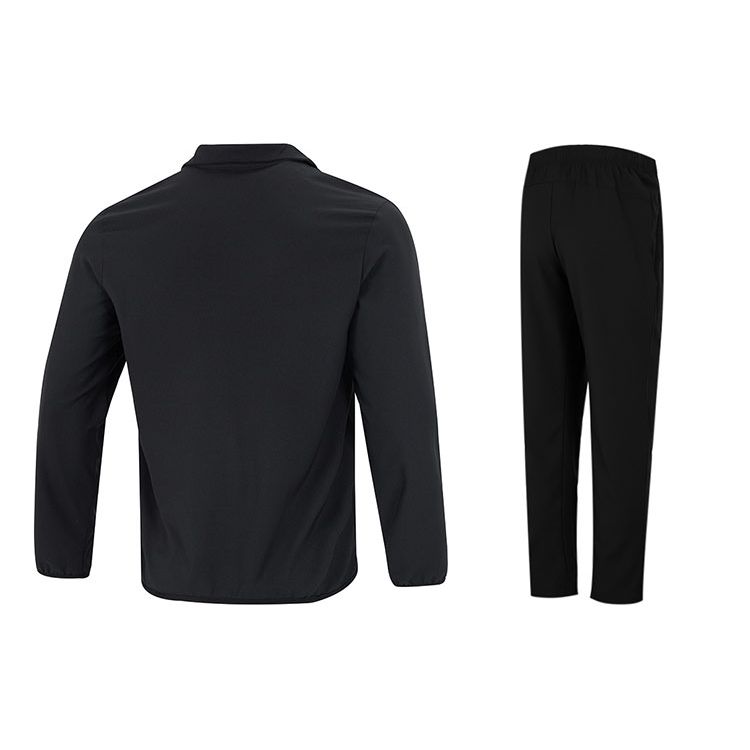 Nike Sports Jacket And Straight Leg Pants Set Men Sets Black DM6620-011+DM6627-010