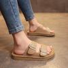 New Trend Women's Sandals Summer Soft Soled Non-slip Slippers Comfortable Flat Shoes Indoor Outdoor Sandals