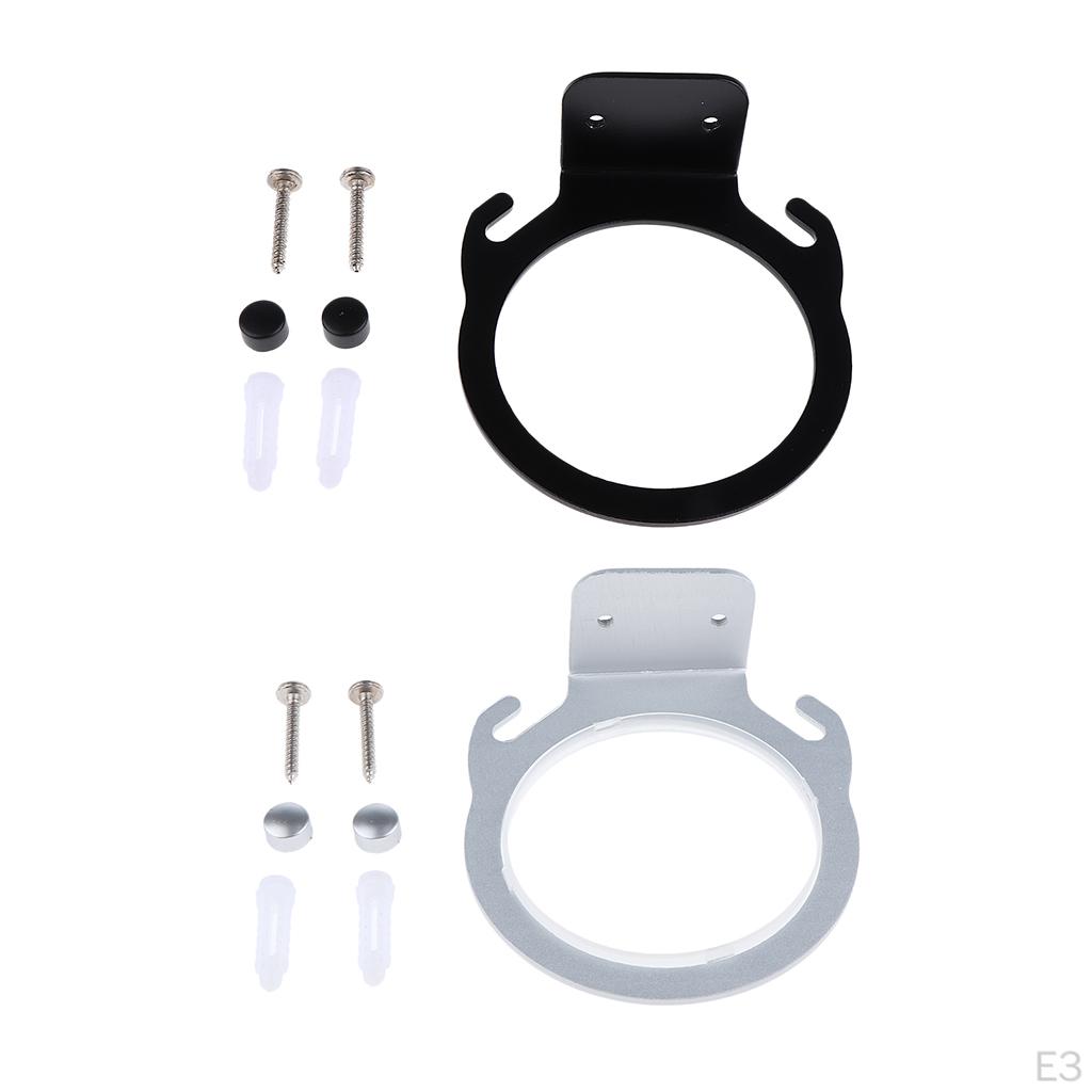 Hair Dryer Stand Rack Holder Wall Mount Barber Salon Straightener