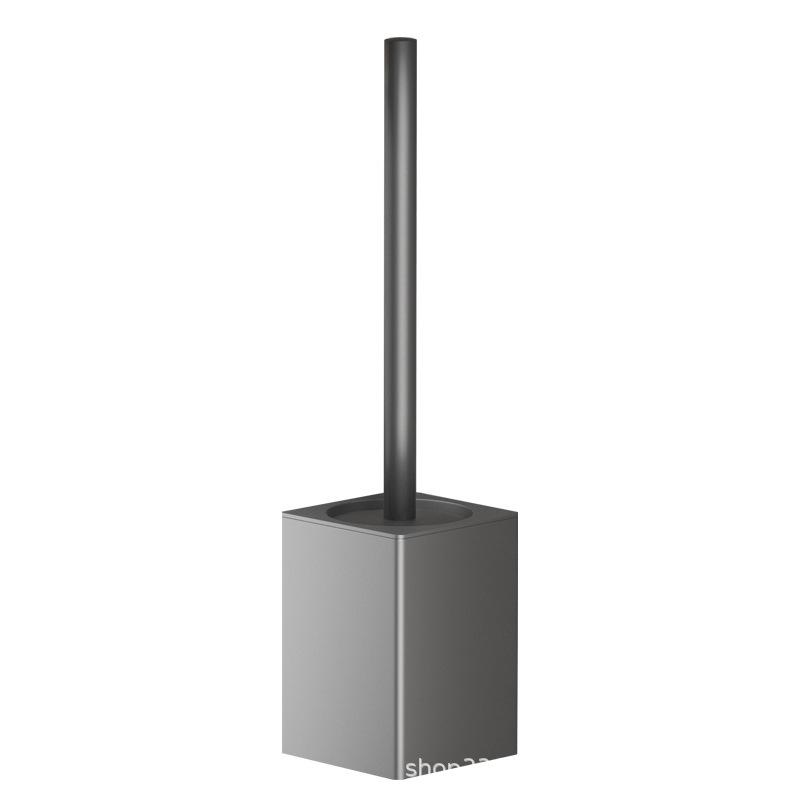 Punch-Free Wall-Mounted Toilet Brush: No Dead Corners Cleanup Artifact
