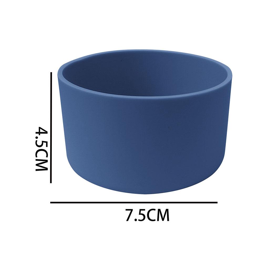 7.5/9cm Silicone Cup Base Protective Cover Rubber Bottom Pad 32-40oz Universal Flask Base Insulation Case