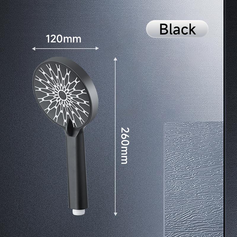 Biomimetic Pressurized Showerhead High Pressure Top Spray Larger Flow Supercharge Rainfall Shower Head 360° Swivel Water Saving