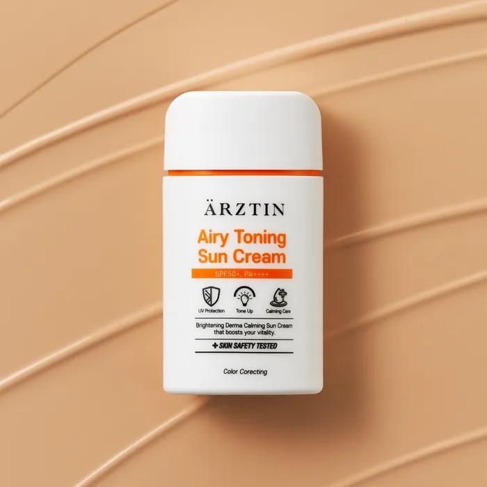 Ertztin Airy Toning Sun Cream SPF50+, PA++++