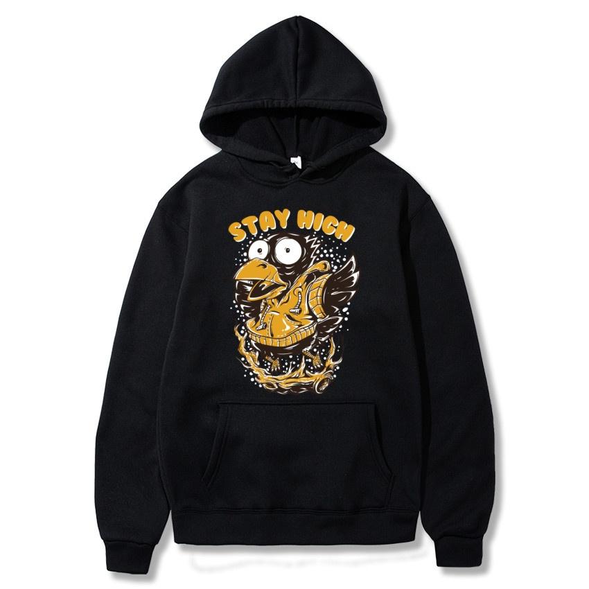 Autumn And Winter fleece Hoodie with high print, street fashion Harajuku pullover Men's and Women's Long sleeved Hoodie