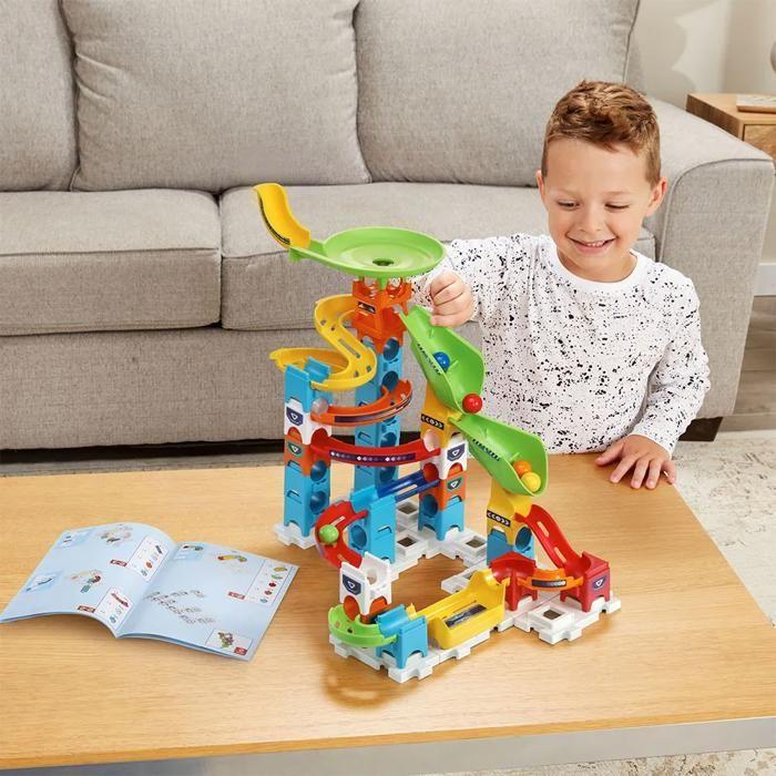 Interactive Marble Run - Vtech - Marble Rush S200 - 47 Pieces - Multicolor