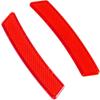 LUCKLINK Universal Side Reflectors of Left and for Side No Fender Modification Easy Tape Red (Set 2, Right) Cars, Markers, Required, Installation,