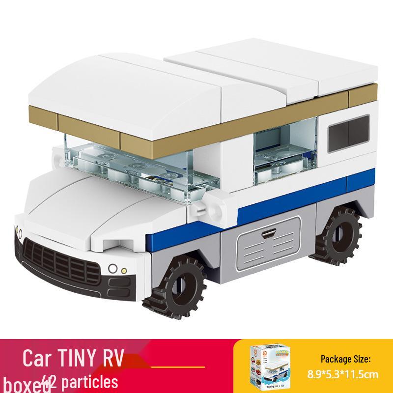 Fang Cheng Educational Building Blocks City Guard Car Puzzle Toy for Boys