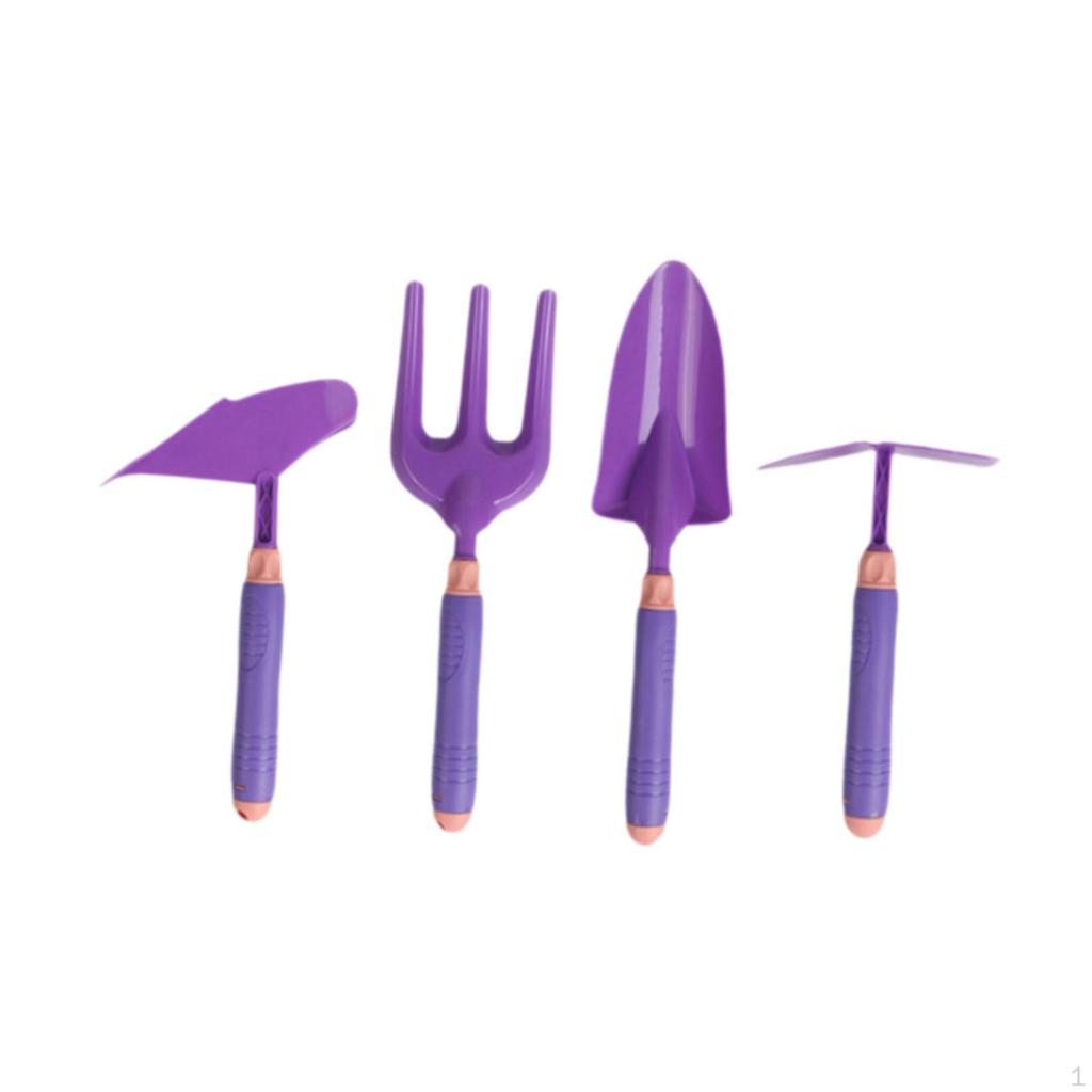 4Pcs Kids Gardening Tool Set, Pretend Play Outdoor Toy, Early Learning Role