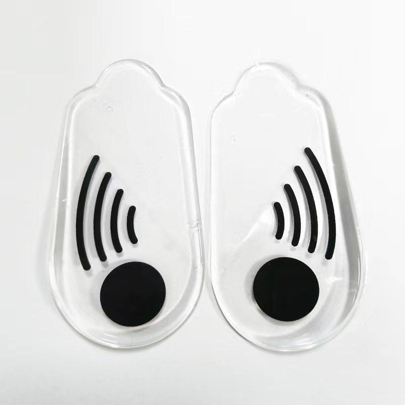 Orthopedic Heel Pads for Foot Inversion, Calf Eversion & XO Leg Correction with Volcanic Magnet Support