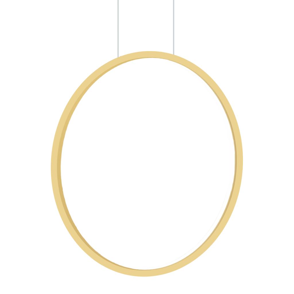 Saturno Gold 28W Led Hanging Lamp