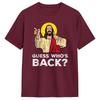 Easter Guess Whos Back Jesus Funny Religious TShirt Summer Trending TShirts Men Cotton O Neck 4XL 5XL Clothing Streetwear Tops