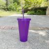 10PC 24OZ Glitter Straw Cups Large Capacity PP Single Layer Plastic Cups 710ml Glitter Cups Drink Party Cups Takeaway Drinks