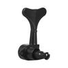 4Pcs Black Bass String Tuning Peg Replacement Bass Machine Head Knobs Sealed Tuning Key Replacement Bass Tuner Enduring