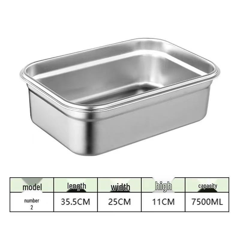 Zhishi 201 Stainless Steel Fresh-keeping Box