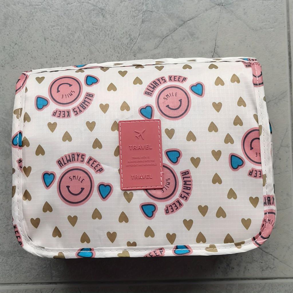 Cosmetic Bag Women Travel Pouch Waterproof Toiletries Beauty Organizer Ladies Bathroom Neceser Makeup Storage Bag With Hook Wash