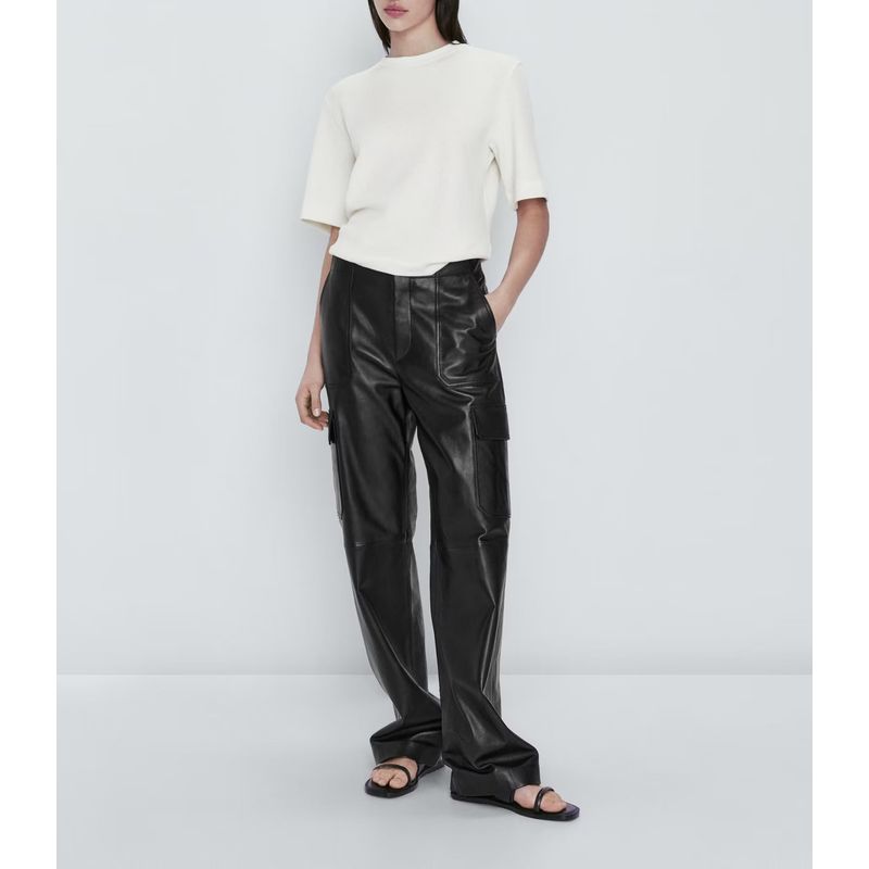 MD Summer New Arrival Basic Style Base White Shirt Loose Plaid Cotton Half Sleeve T-shirt 6804932