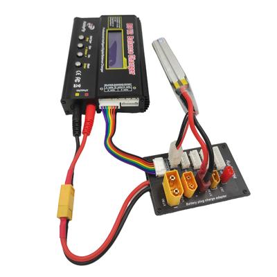 Průmyslová vícenabíječka 2-6S Lipo Bateriová paralelní nabíjecí deska s vodičem 14AWG pro Imax B6 B6AC IDST Q6 Lite