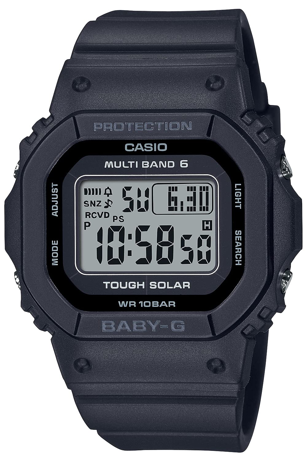 

[Casio] Baby Gee Radio Solar BGD-5650-1JF женские черные