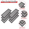 6Pcs Floor Vent Covers Register PVC Easy to Use Ventilation Mesh Decor Grate for