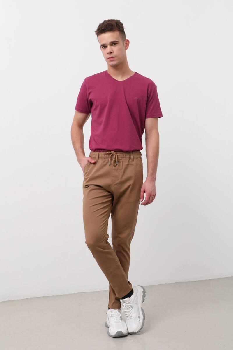 

Мужские брюки Icardi с эластичной резинкой на талии светло-коричневого цвета 29 верблюд