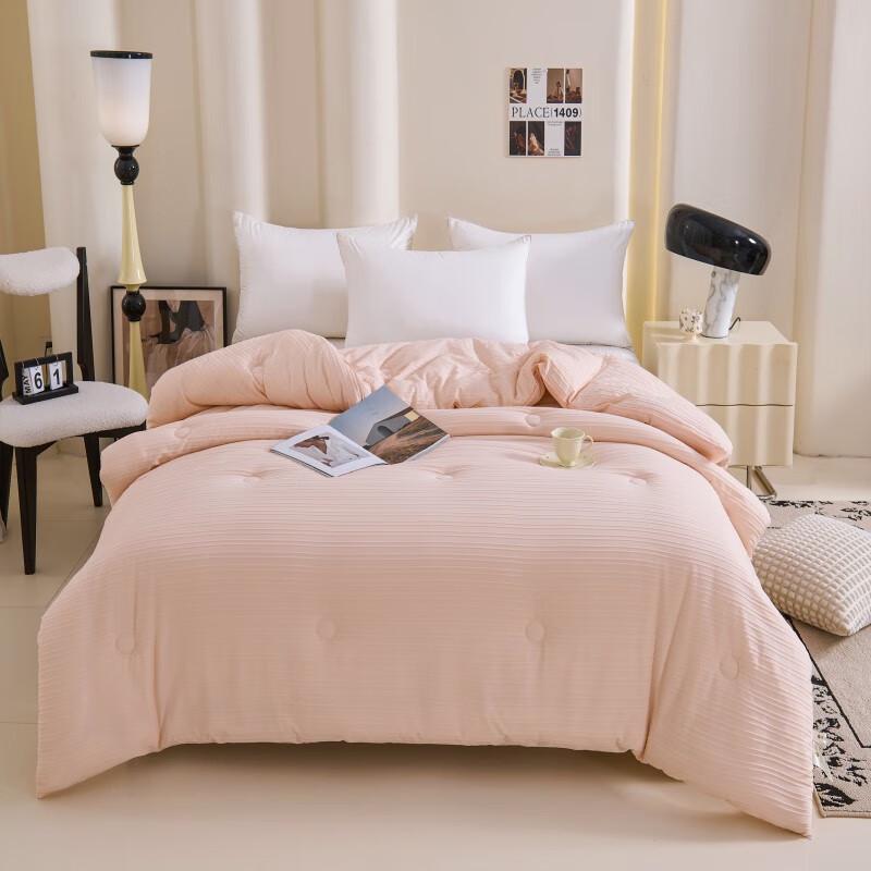 

ZMNXG Soft Striped All-Season Quilt