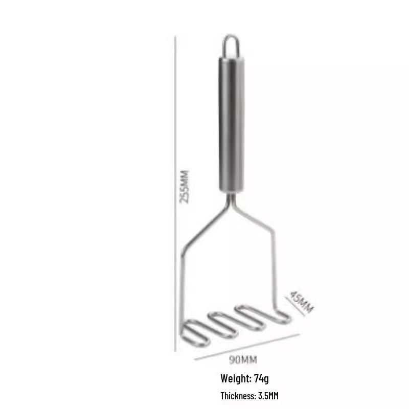 

Мини-толкушка из нержавеющей стали для картофеля и детского питания