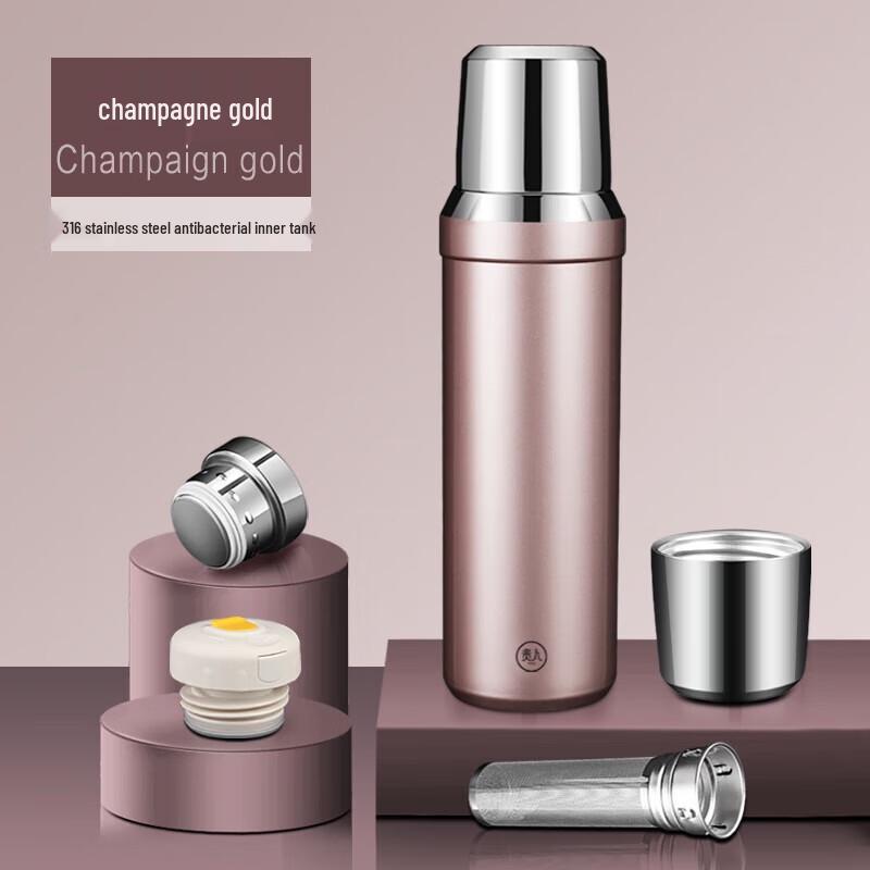 Guiren 316 Antibacterial Stainless Steel Vacuum Flask