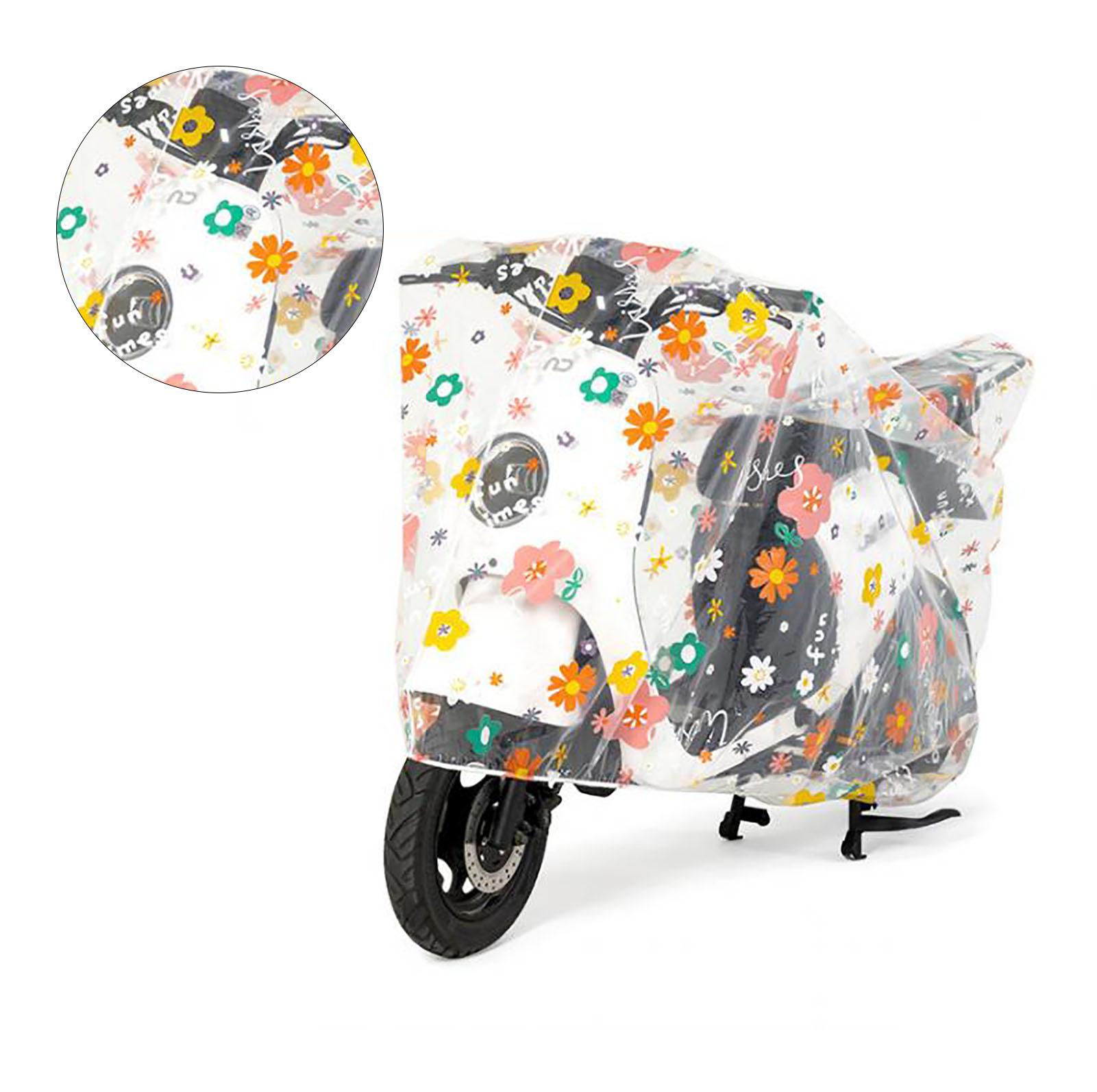 

Чехол для мотоцикла Водонепроницаемый Солнцезащитный Пыленепроницаемый Эластичный Складной PEVA Чехол для мотоцикла для улицы