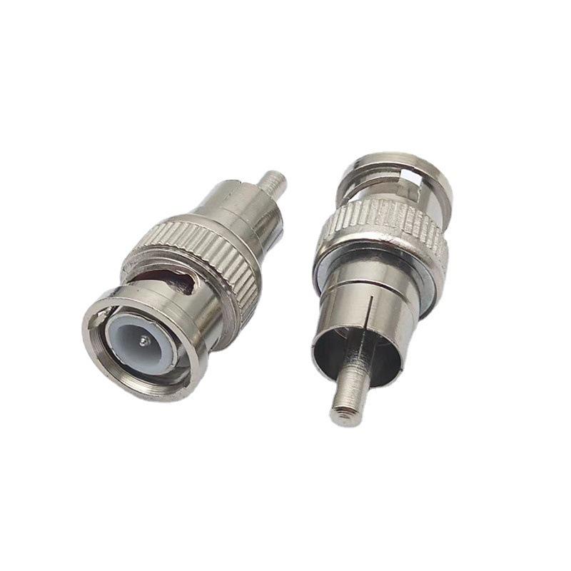 BNC Male To RCA Male Video Converter Q9 BNC To Lotus Male Adapter