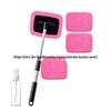 Telescopic Microfiber Car Window Cleaning & Defogging Brush Set