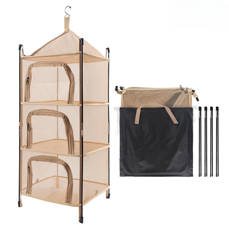 

3/4 слоя подвесной сетки против насекомых сетка для сушки хранения сетка для сушки складная сетка для кемпинга сушка для вяленой рыбы складная грязно-белый