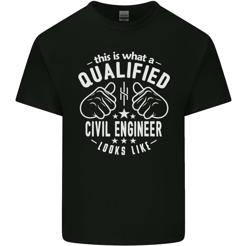 A Qualified Civil Engineer Looks Like Mens Light Cotton T-Shirt Unisex T-Shirt XXXXL