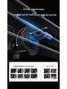 Dual Motor Electric Rotating Car Phone Holder with Wireless Fast Charging