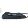 Fendi Zucchino Bag Flap Pochette Crossbody Shoulder Bag Canvas/Leather Black