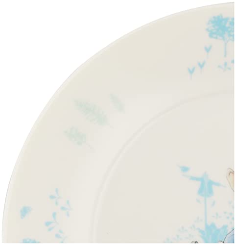 Yamaka Shoten Peter Rabbit Plate, Approx. 19cm, Microwave-Safe, Made in Japan, PR561-330