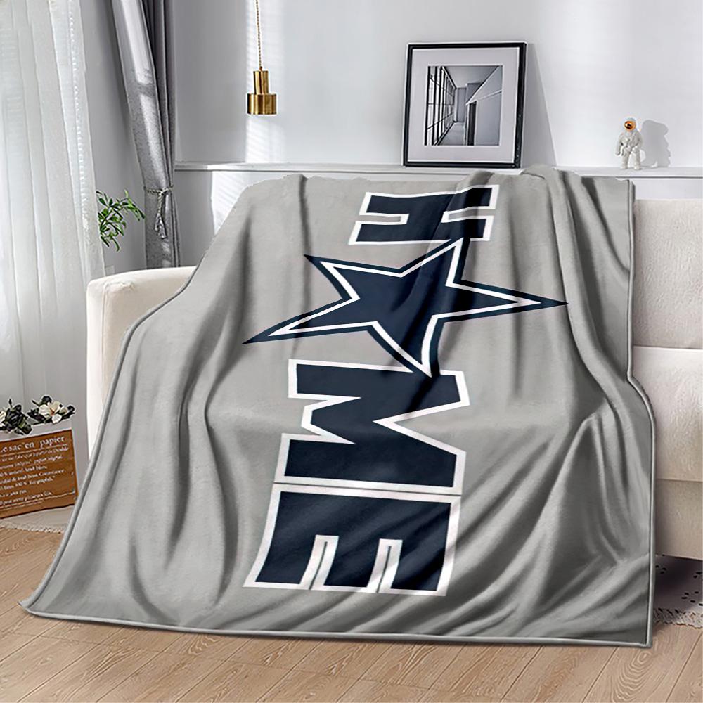 Dallas Blanket Soft Warm Cozy Perfect for Bed Picnics Chair for All Occasions Playful Design Best Holiday Gift for Friends Family